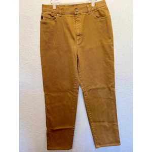 Lauren Jeans Co Ralph Lauren Marrón Mujer Recto Cónico Alto Pantalones Talla 12 - Imagen 1 de 16