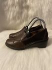 Croft And Barrow Shoes Womens Size 7 Med Brown Clogs Sole Senseability