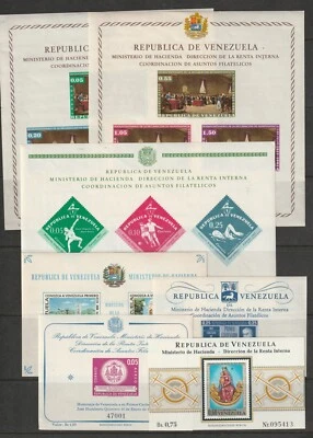 VENEZUELA, SMALL LOT OF BLOCKS ALL MNH,  SEE!! - Image 1 of 2