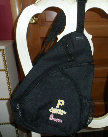 Pittsburgh Pirates sling style  backpack PNC Park SGA Chick Fil A Promo Cover