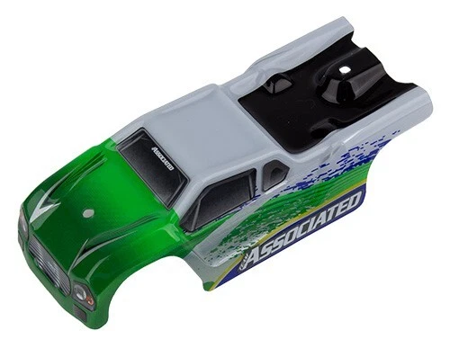 TEAM ASSOCIATED - ASC21444 - TR28 BODY WHITE AND GREEN - Image 1 of 1
