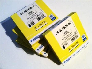 4 Satz Racing Kolbenringe GÖTZE OPEL 2.0 Liter C20NE C20XE C20LET Turbo - Bild 1 von 12