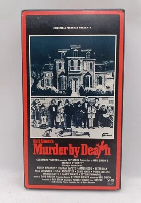 Murder by Death VHS Murder Mystery Comedy Spoof Neil Simon 1976 VG - Image 1 of 3