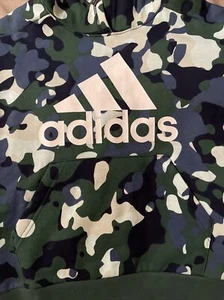 Adidas hoodie Boys camo design Size 8 Boys - Picture 1 of 5