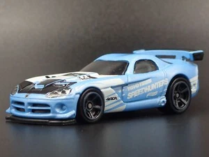 Modello Auto Diecast 1/64 DODGE VIPER SRT10 ACR SPEED HUNTERS Blu 2008-2010 - Foto 1 di 4