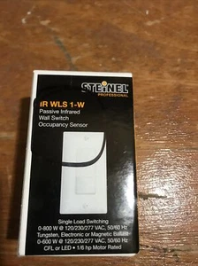 STEINEL IR WLS 1-W PASSIVE INFRARED WALL SWITCH OCCUPANCY SENSOR - Picture 1 of 1