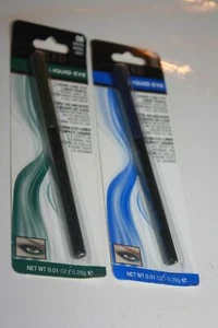 MILANI LIQUID LIKE EYE LINER PENCIL #08 BLUE & #06 GREEN NO SHARPENING REQUIRED  - Picture 1 of 2