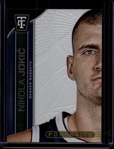 2024-25 Panini Totally Certified Basketball Nikola Jokic #1 Portraits White /25 - Picture 1 of 2