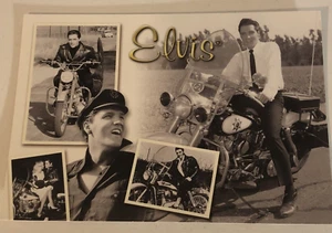 Elvis Presley Postcard Elvis Five Images In One - Picture 1 of 2