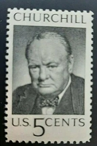 Scott #1264 - 5 Cent Stamp Winston Churchill, British Prime Minister MNH 1965 - Picture 1 of 2