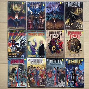 Batman Prestige Format Books - 12 DC Comics - Superman Joker Elseworlds Etc