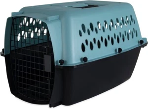 Petmate Fashion Vari Indoor Kennel, 24", for Dogs 10-20 Lbs, Light Blu - Picture 1 of 7