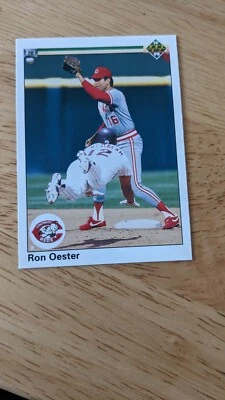 1990 Upper Deck Baseball - #118 Ron Oester - Cincinnati Reds - Image 1 of 2