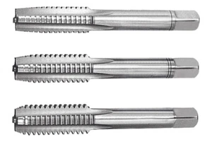 Juego de brocas roscadas a mano DIN 352 HSS-G pulidas M1 - M12 - Imagen 1 de 14