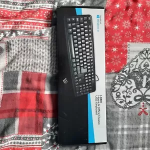 Universal Multimedia Usb Keyboard Home and Office USB Keyboard Black LK811 - Picture 1 of 9
