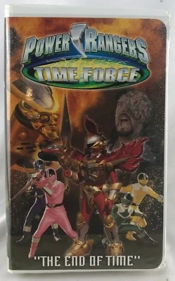 Power Rangers Time Force "The End of Time" Video (VHS)   - Image 1 of 3