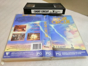 SHORT CIRCUIT 1986 - Australian 1990's Roadshow Ent. Re-Issue - SCI-FI - COMEDY - Picture 1 of 1
