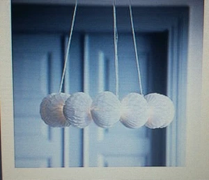 IKEA STRALA GLÄNSA Weihnachtskranz Kranz Lichterkranz LED  34cm Weiß NEU OVP - Bild 1 von 1