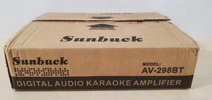 Sunbuck AV-298BT Bluetooth 4.1 Stereo AV Surround Amplifier Karaoke _2.6_5 - Bild 1 von 22