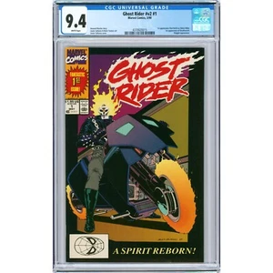 Ghost Rider v2 #1 1983 Marvel CGC 9.4 1st app. Ghost Rider II & Deathwatch - Picture 1 of 2