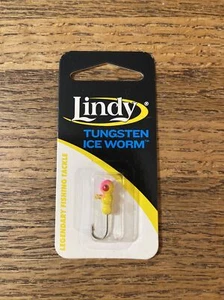 Gancio per vermi di ghiaccio in tungsteno Lindy - Nuovo - SPEDIZIONE N 24 ORE - Foto 1 di 2