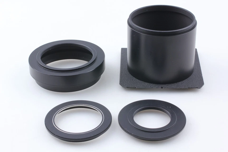 [COMO NUEVO] Placa de lente de extensión de 80 mm de largo Copal No.1 No.3 Seiko No.1 obturador JAPÓN Foto 1 de 4