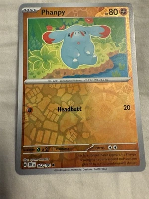 Phanpy 102/191 Sv08: Surging Sparks Reverse Holo - Image 1 of 4