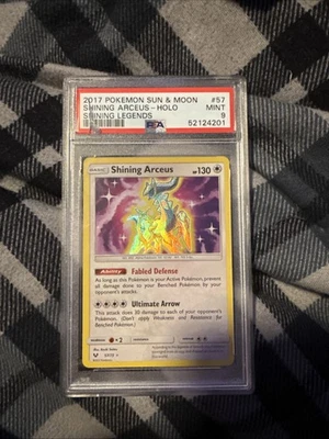 Pokémon TCG Shining Arceus Shining Legends 57/73 Reverse Holo Holo Rare PSA 9 - Image 1 of 2
