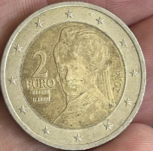 MONEDA DE 2 EUROS CIRCULADA 2002 MUY RARA - Imagen 1 de 2