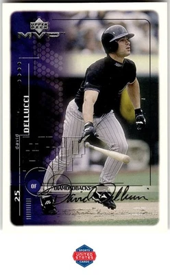 1999 Upper Deck MVP #14 David Dellucci Silver Script - Image 1 of 2