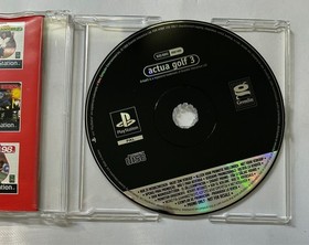 Actua Golf 3 Review Version - Sony PlayStation PSone - 1998 - Not for Resale