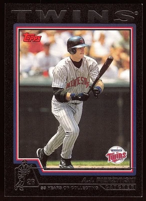 A.J. Pierzynski Minnesota Twins 2004 Topps Black #131 SN /53 - Image 1 of 2