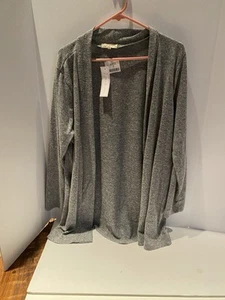 Neu mit Etikett Joie de Vivre Damen-Cardigan meliert grau XL - Bild 1 von 7