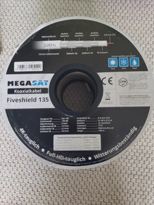 Koaxialkabel 4K-tauglich Full-HD-tauglich witterungsbeständig 18 Meter - Bild 1 von 3