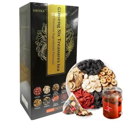 MAANI ESSENCE Ginseng six treasure tea , Kidney tea ,liver tea , red date tea , kidney health