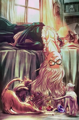 Amazing Spider-Man #1 Nimit Malavia Black Cat Virgin Variant 1:50