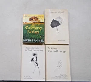 4 HUGH PRATHER # TRADE PB MORNING NOTES TOUCH EARTH LOVE COURAGE NOTES - Bild 1 von 9