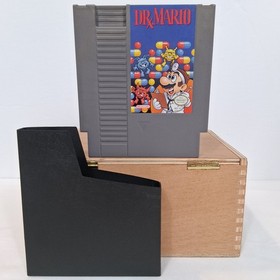 Cartucho de juego aut&eacute;ntico Dr Mario Nintendo NES + funda limpia y probada OEM