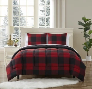7 Piece Comforter Set Bag Solid Color All Season Soft Down Alternative Blanke... - Picture 1 of 6