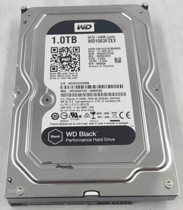 1TB WESTERN DIGITAL WD1003FZEX WD BLACK 3.5" SATA HDD Hard Disk Drive - Afbeelding 1 van 1