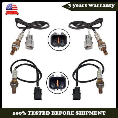 Set of 4 Up+Downstream Oxygen Sensor for 2003 2004 2005 2006 Kia Sorento 3.5L V6 - Image 1 of 4