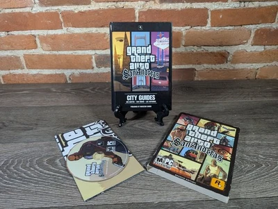Grand Theft Auto: San Andreas 2nd Edition (PC, 2005) with Map & City Guides Book - Image 1 of 4