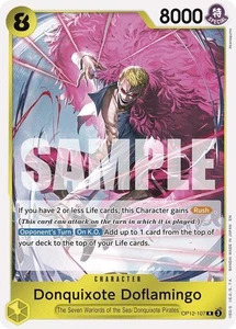 Donquixote Doflamingo Legacy of the Master OP12-107 One Piece Card NM - Picture 1 of 1