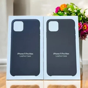 Offizielle Original Original Apple iPhone (11 PRO MAX) Leder Case Hülle UVP 49€ - Bild 1 von 19