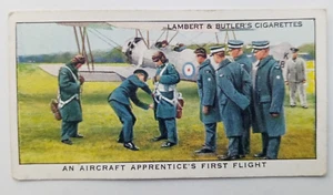 Lambert & Butler Interesting Customs No 49 Aircraft Apprentice's First Flight - Picture 1 of 4