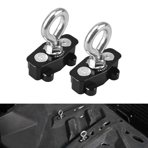NICECNC Tie Down Anchors Cargo Hook 2-Pack For Can-Am Maverick X3 2017-2021 - Picture 1 of 11