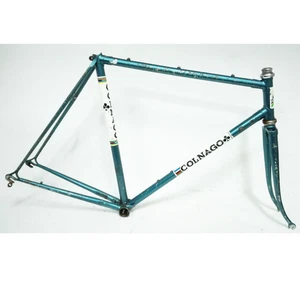 Cuadro clásico carretera Colnago Azul Metálico | Blue vintage Road Frameset - Bild 1 von 1