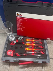 Teng Tools Screwdriver Set 54 Pieces Foam Tray + CASE TEFMDI54 + FREE BEER GLASS - Picture 1 of 7