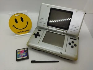 Nintendo DS Original NTR-001 Console - Titanium - Tested Works - Picture 1 of 10
