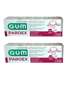 2x GUM Paroex Gel 0,12% CHX Zahnpasta - Zahnfleischentzündung - Parodontose - Bild 1 von 4